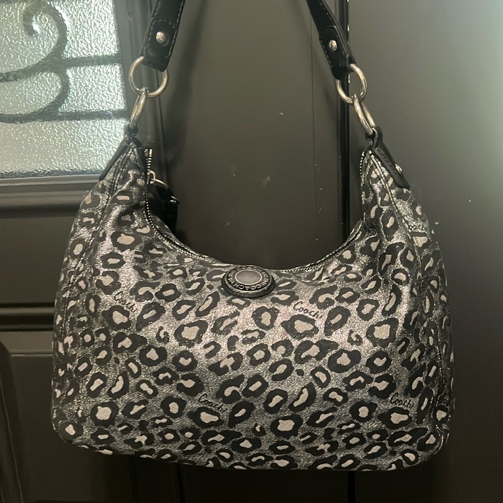 Sale! EUC! Leopard Coach Purse